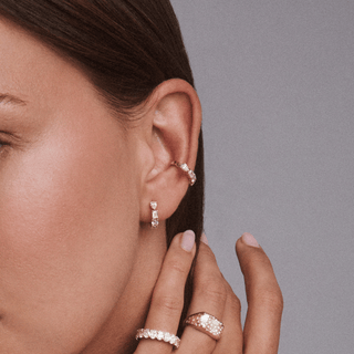 Diana Diamond Ear Cuff    by Logan Hollowell Jewelry