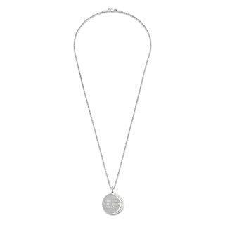 Classic 4 Initial "Love You To The Moon" Necklace with Star Set Diamond    by Logan Hollowell Jewelry