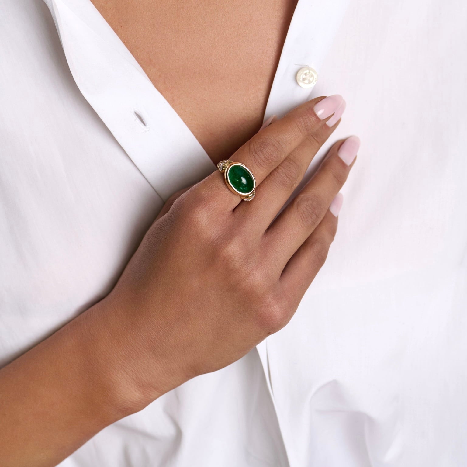 Maison Verde Ring by Logan Hollowell Jewelry
