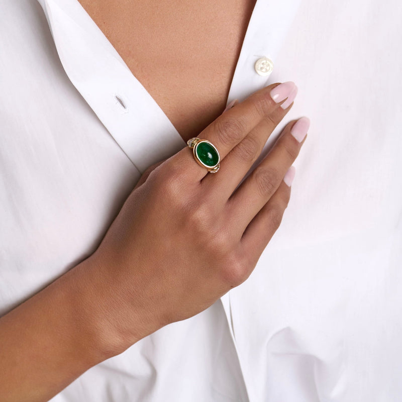 Maison Verde Ring by Logan Hollowell Jewelry