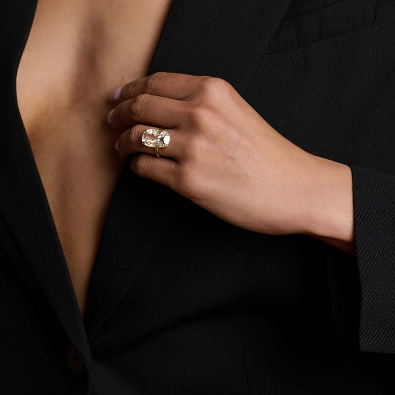The Ophelia Setting by Logan Hollowell Jewelry
