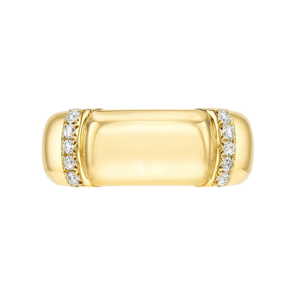 The French Pavé Aura Sleeve: Gen 4 & Gen 5 Gen 4 - Lab-Created Yellow Gold 4 by Logan Hollowell Jewelry