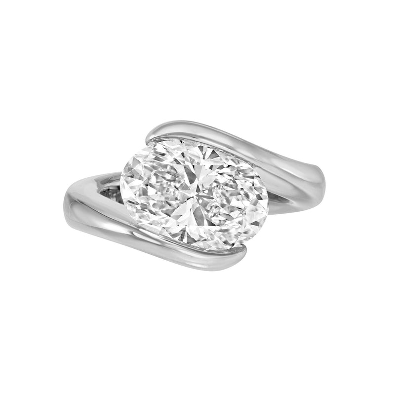 The Ascension Setting White Gold by Logan Hollowell Jewelry