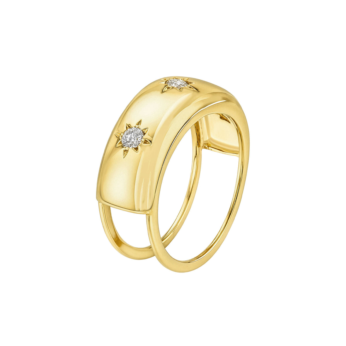 The Star Set Diamond Aura Sleeve (Nat) by Logan Hollowell Jewelry