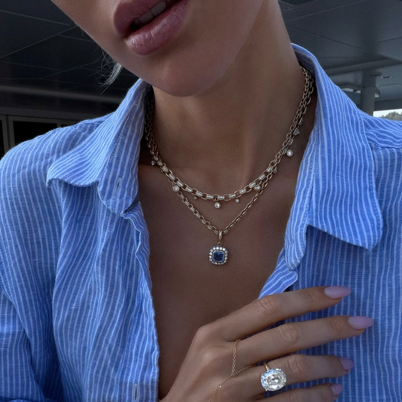 Gypsy Roman Lumi Diamond Necklace