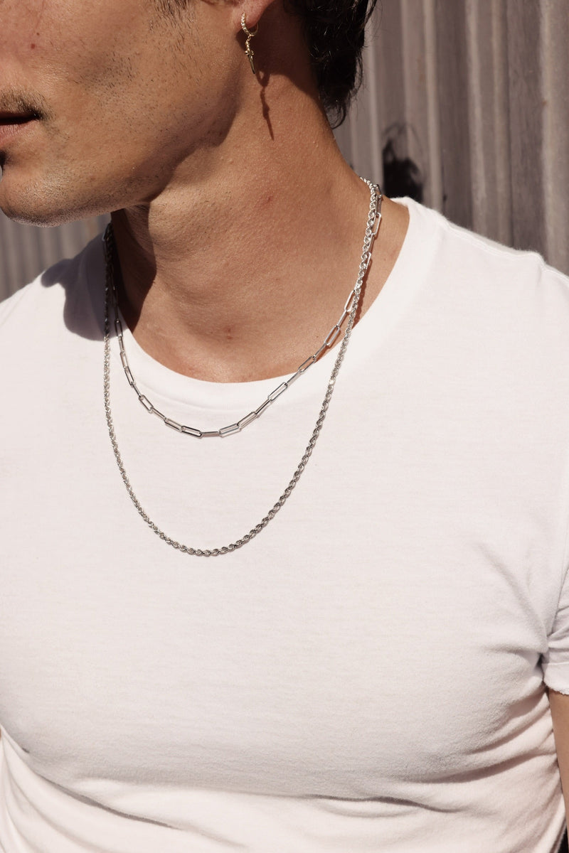 Men's Rope Chain by Logan Hollowell Jewelry