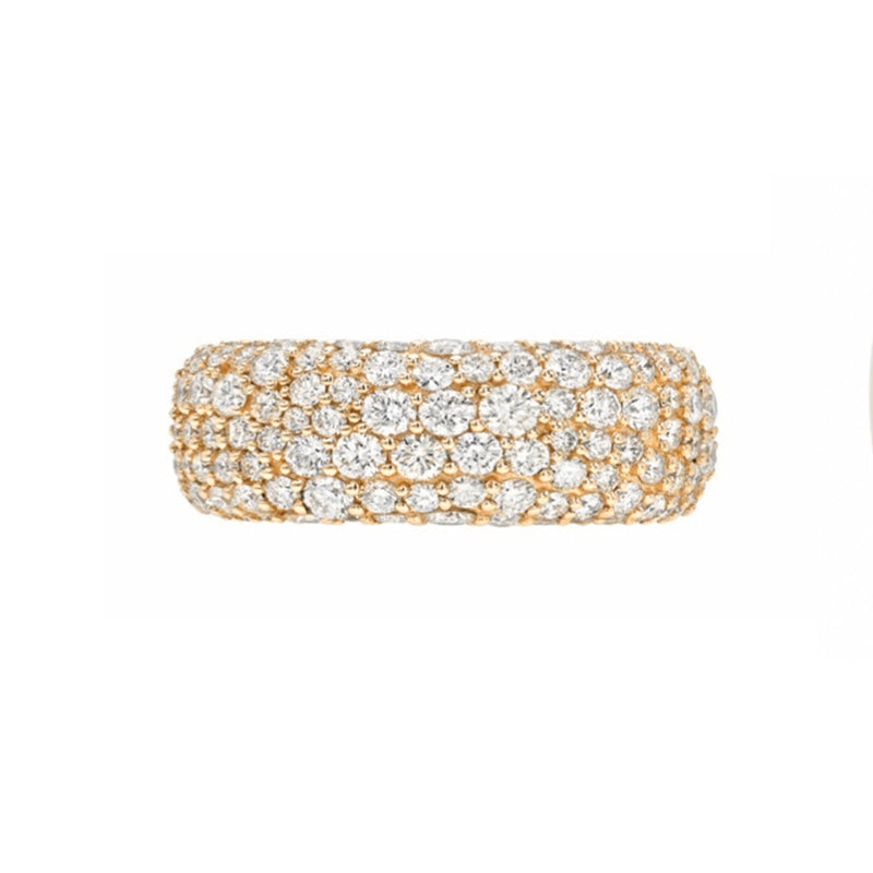 The Pavé Diamond Aura Sleeve: Gen 5 Gen 5 - Lab-Created Rose Gold 4 by Logan Hollowell Jewelry