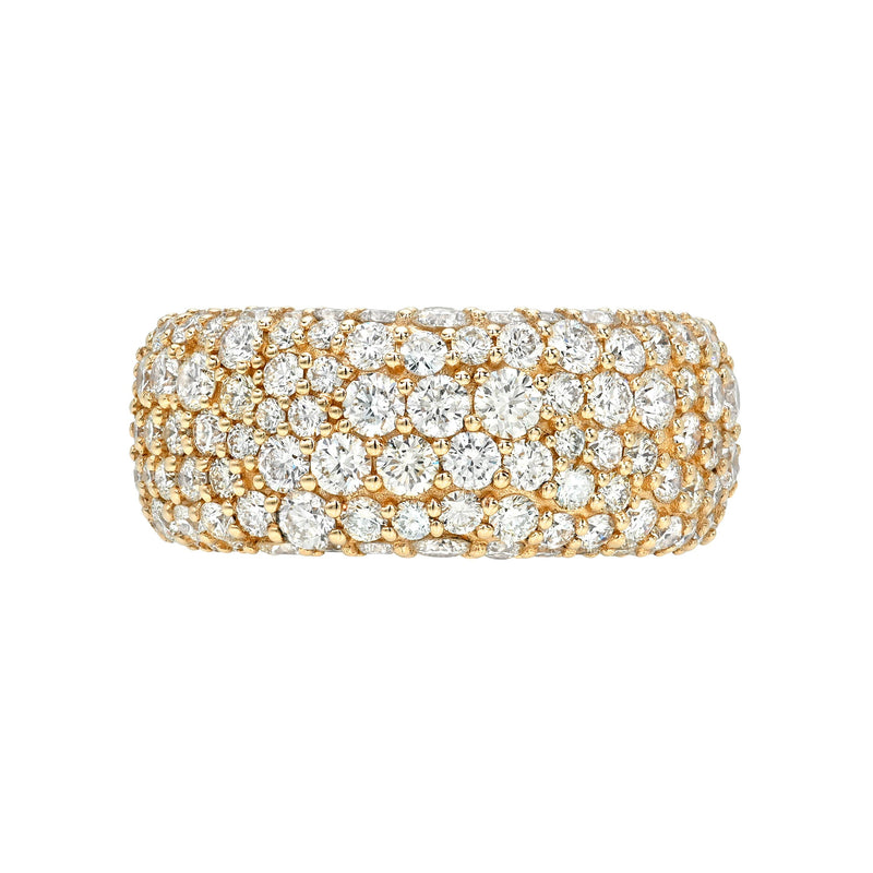 The Pavé Diamond Aura Sleeve 2.0 (Showroom Sample) Lab-Created Rose Gold 4 by Logan Hollowell Jewelry