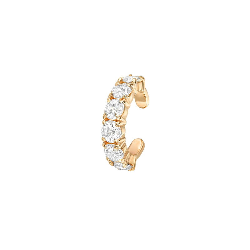 Diamond Ear Cuff (LAB) by Logan Hollowell Jewelry