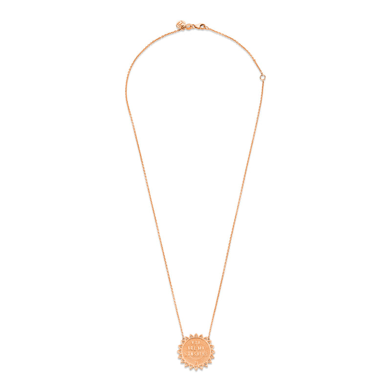 Custom Initials Medium "You Are My Sunshine" Necklace by Logan Hollowell Jewelry