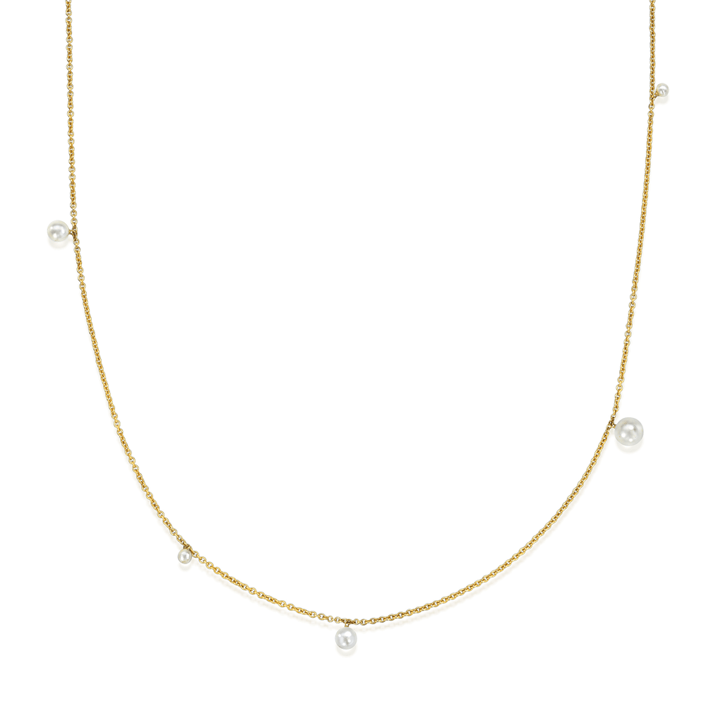 Orbit Pearl Necklace 