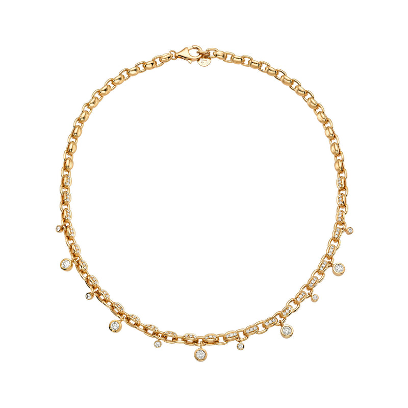 Gypsy Roman Lumi Diamond Necklace