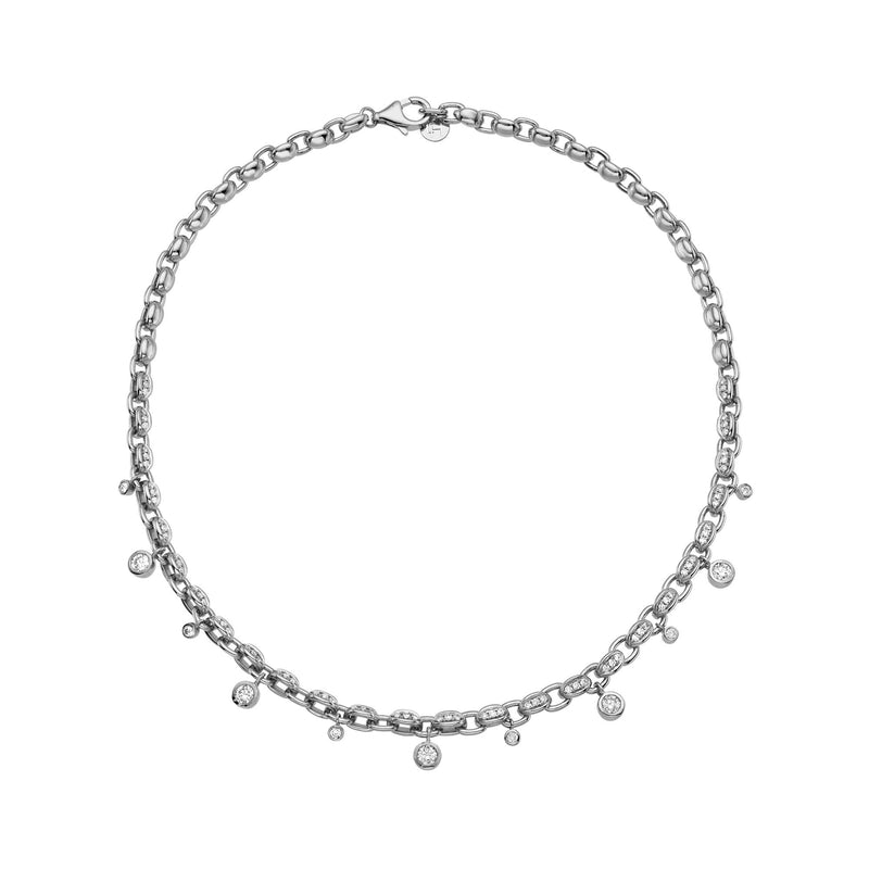 Gypsy Roman Lumi Diamond Necklace