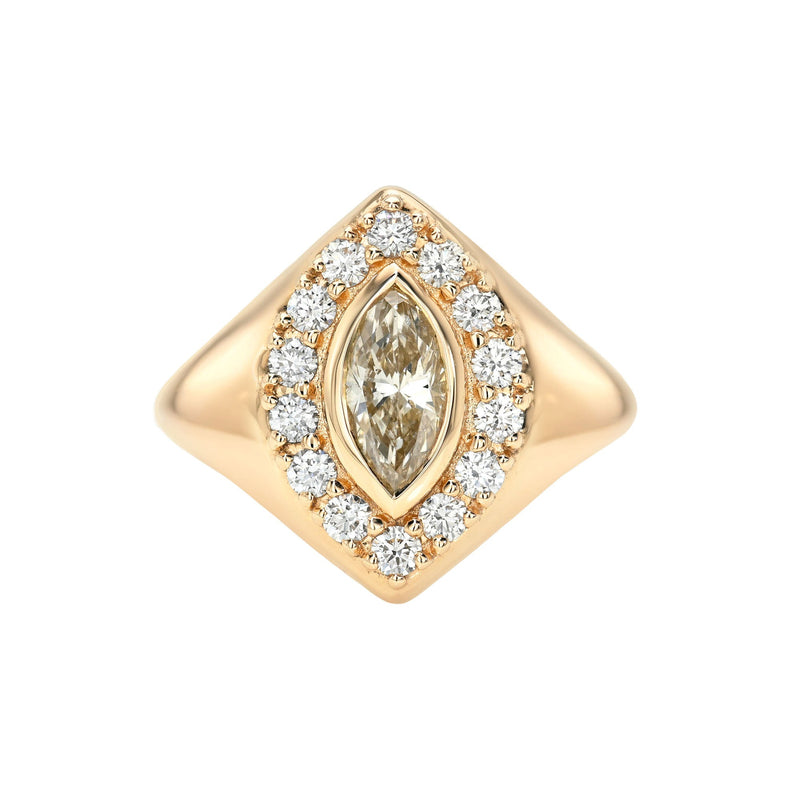 Fortune Signet in Desert by Logan Hollowell Jewelry