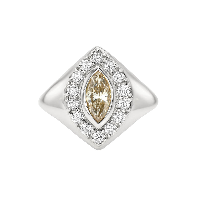 Fortune Signet in Desert by Logan Hollowell Jewelry