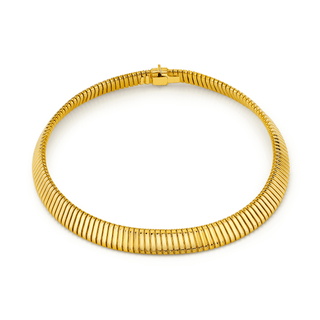 Ouroboros Choker Yellow Gold   by Logan Hollowell Jewelry