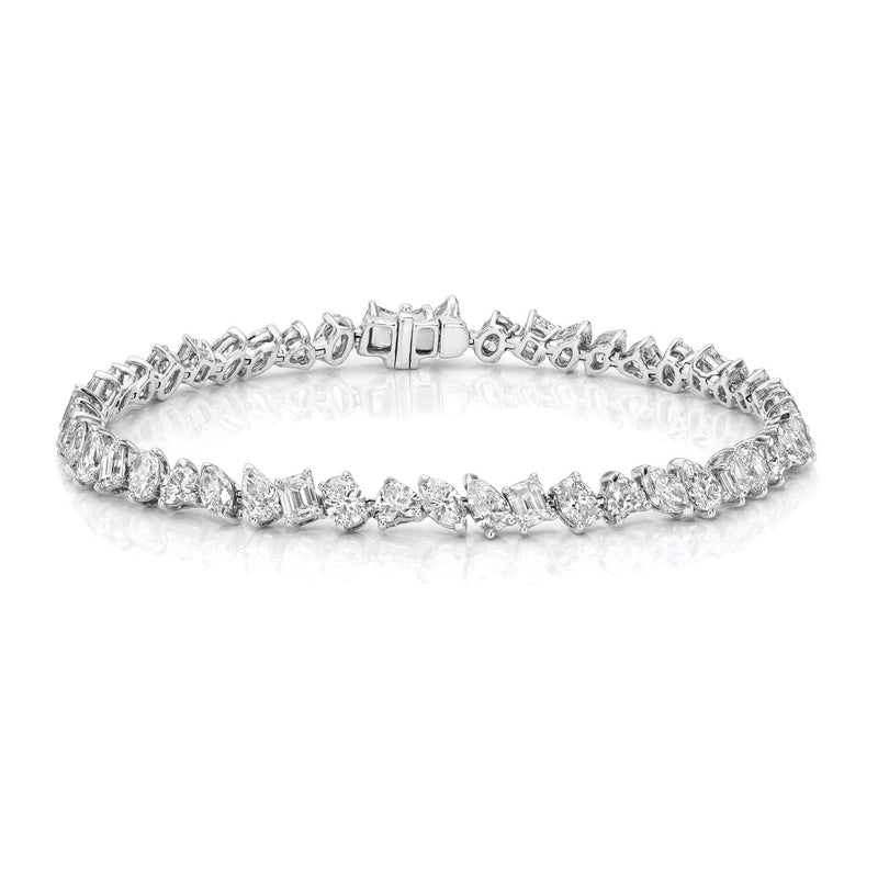 Fortuna Diamond Tennis Bracelet | Ready to Ship (LAB) by Logan Hollowell Jewelry
