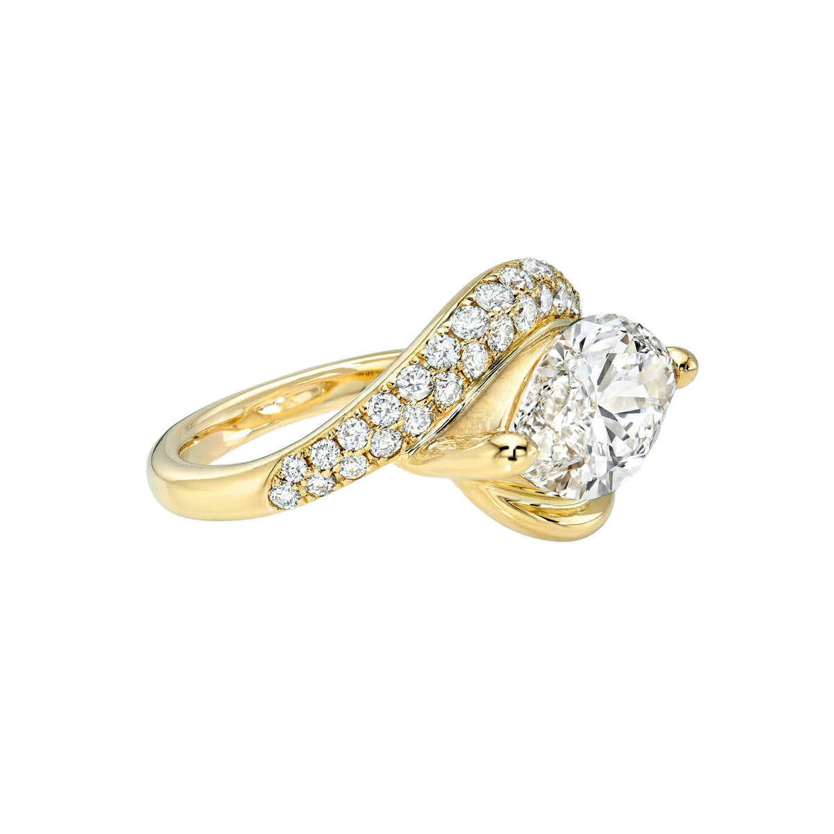 The Aurelia Diamond Ring by Logan Hollowell Jewelry
