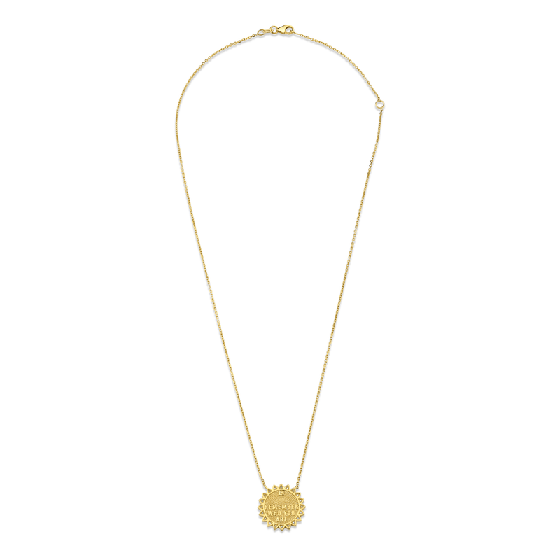 Medium 11:11 Sunshine Necklace with Diamonds | Ready to Ship by Logan Hollowell Jewelry