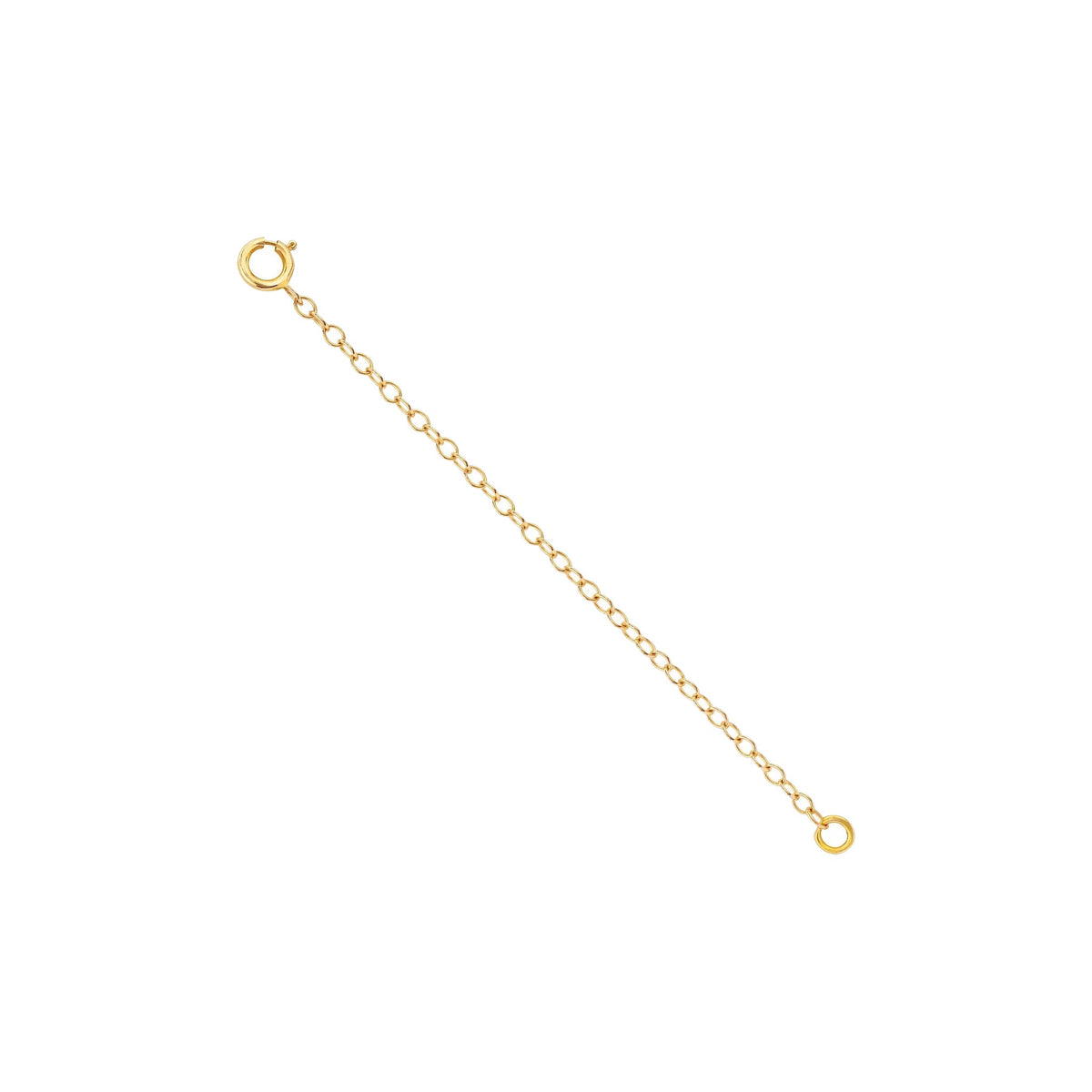 Solid Gold Extender Yellow Gold 1 inch by Logan Hollowell Jewelry
