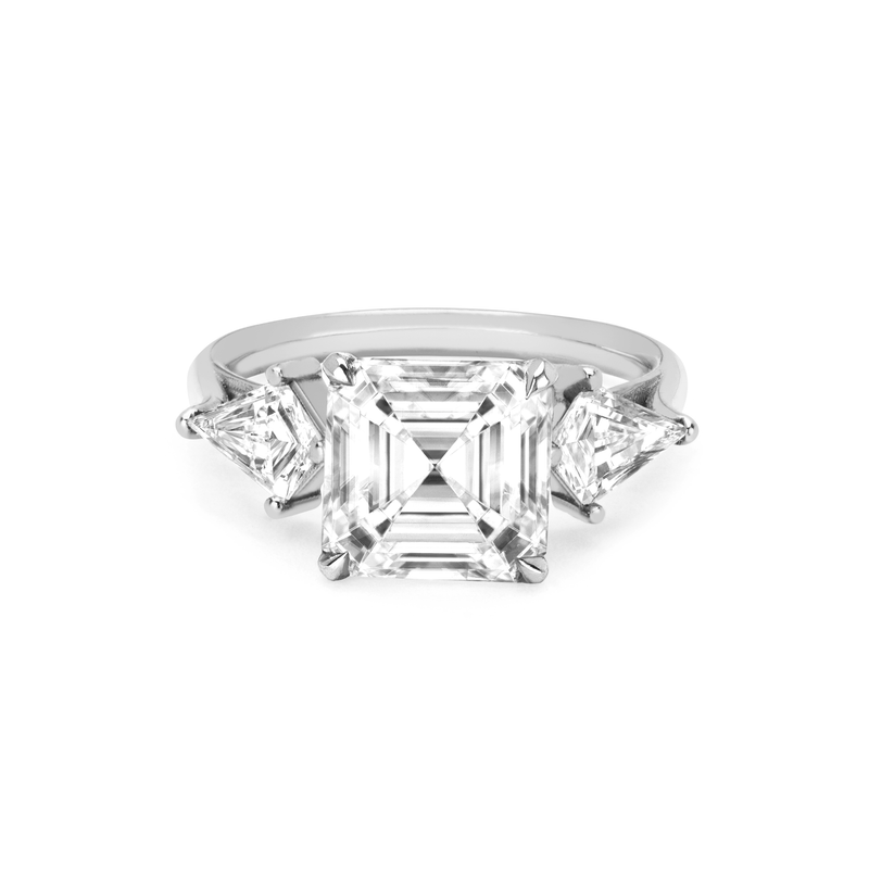 Odyssey Setting | Ready to Ship White Gold 5 by Logan Hollowell Jewelry