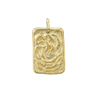 Wave Plate Yellow Gold   by Logan Hollowell Jewelry