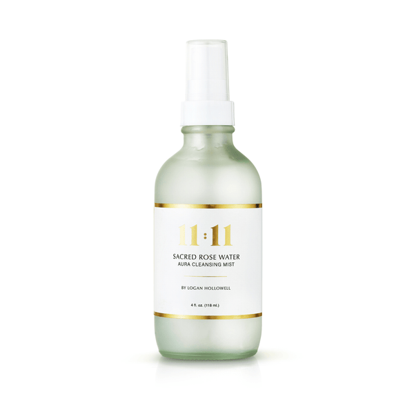 Sacred Rose Water Aura Cleansing Mist by Logan Hollowell Jewelry