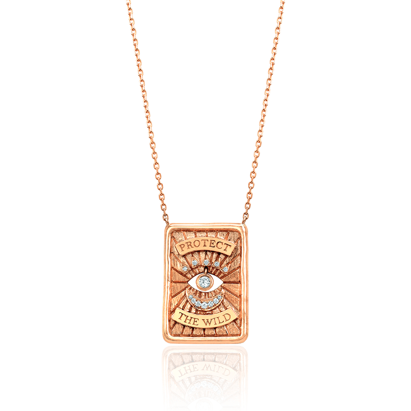 Gaia Protection Necklace by Logan Hollowell Jewelry