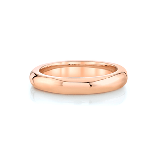 Solid Cloud Fit Band Rose Gold 4  by Logan Hollowell Jewelry