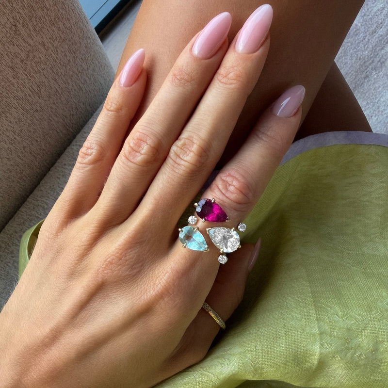 Air Diamond Nexus Ring