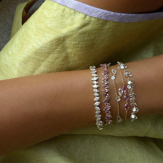 Eau de Rose Cut Gaia Bracelet