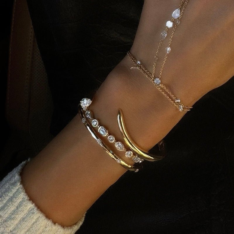 Diana Diamond Bracelet by Logan Hollowell Jewelry
