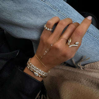 Marquise Kundalini Bracelet by Logan Hollowell Jewelry