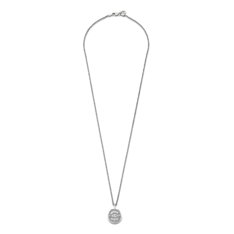 Mini Call On Your Angels Coin Necklace | Ready to Ship by Logan Hollowell Jewelry