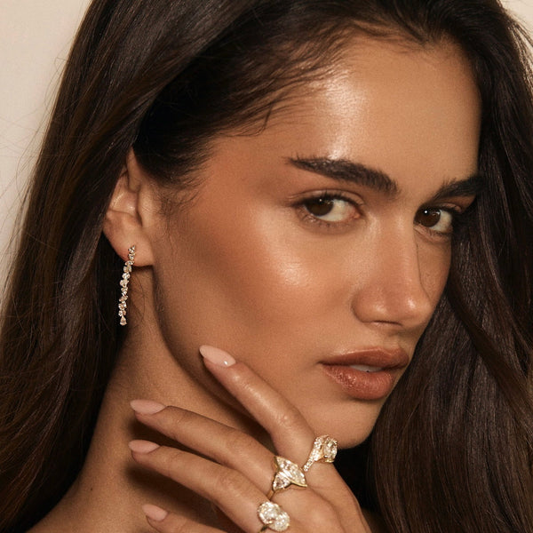 Fortuna Drop Earrings by Logan Hollowell Jewelry