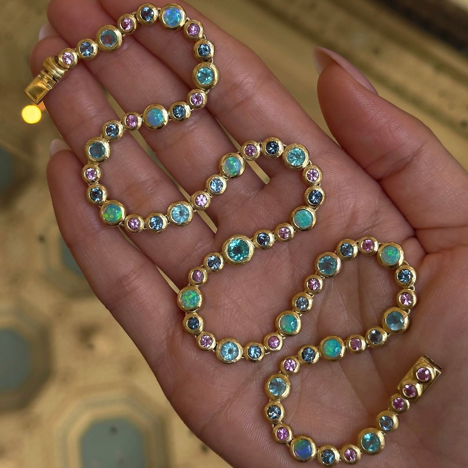 Mermaid Bubble Necklace by Logan Hollowell Jewelry