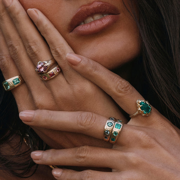 Queen Marine Band by Logan Hollowell Jewelry