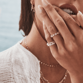 Eau de Rose Cut Diamond Ring    by Logan Hollowell Jewelry