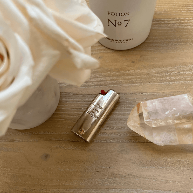 You Are Magic Mini Lighter Case    by Logan Hollowell Jewelry