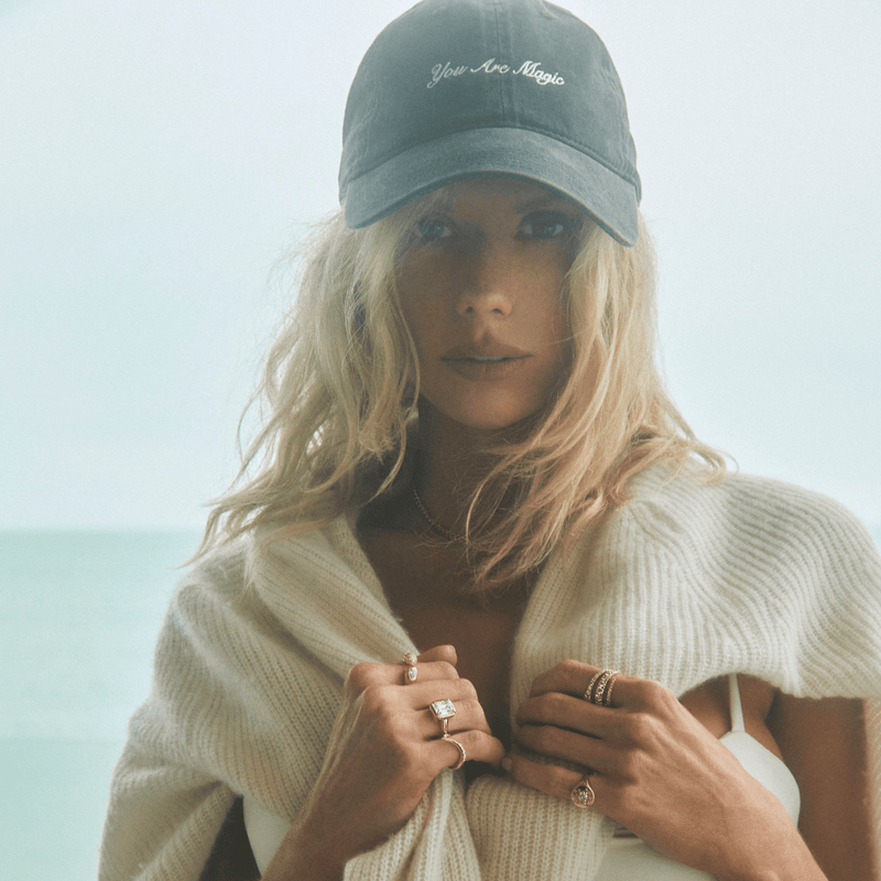 You Are Magic Baseball Cap    by Logan Hollowell Jewelry