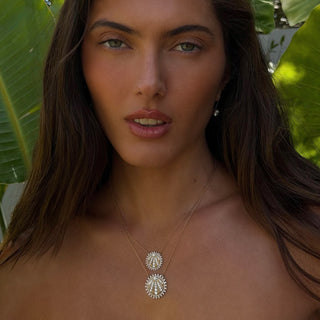 "You Are My Sunshine" Diamond Necklace