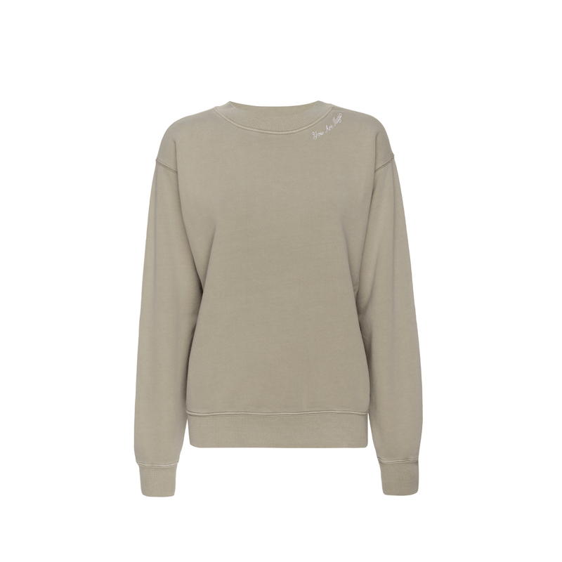 You Are Magic Crewneck Champagne XS  by Logan Hollowell Jewelry