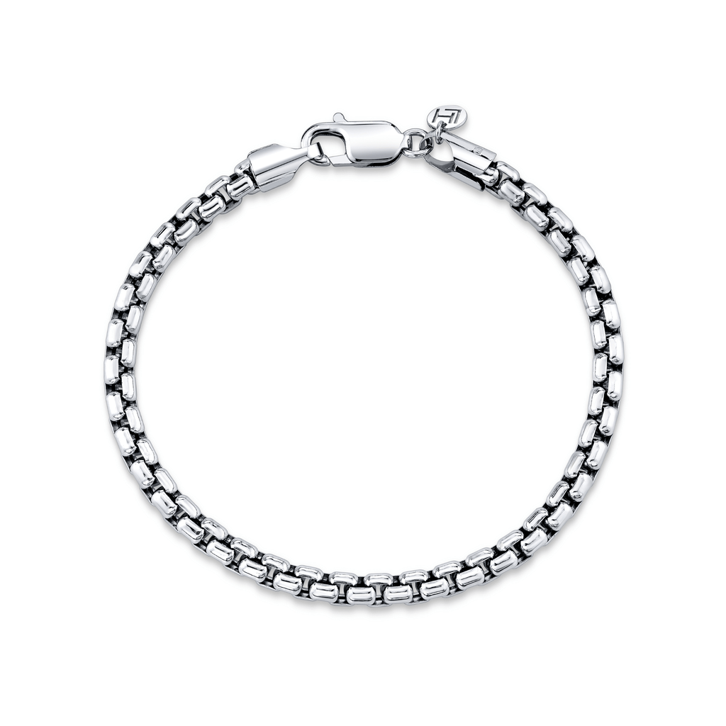 Men's Hollow Square Chain Bracelet – Logan Hollowell