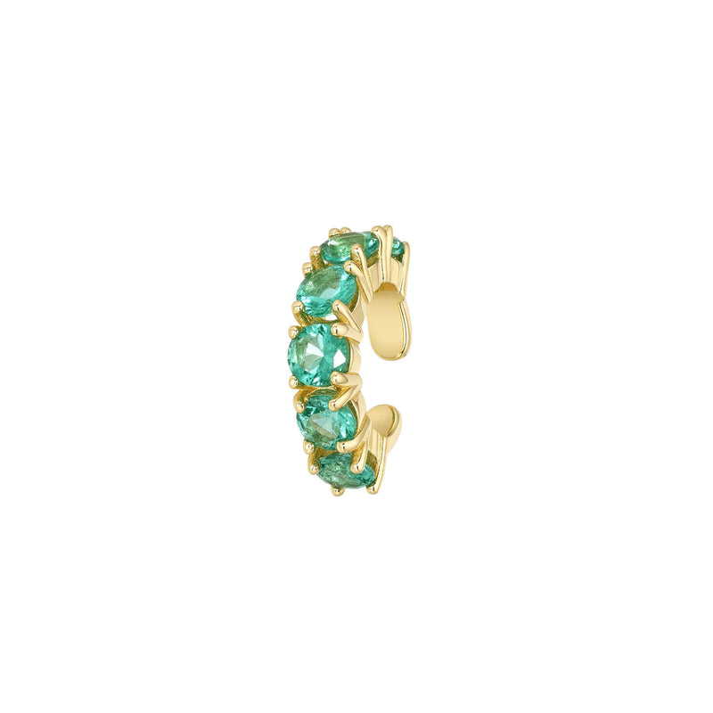 Emerald Lagoon Ear Cuff