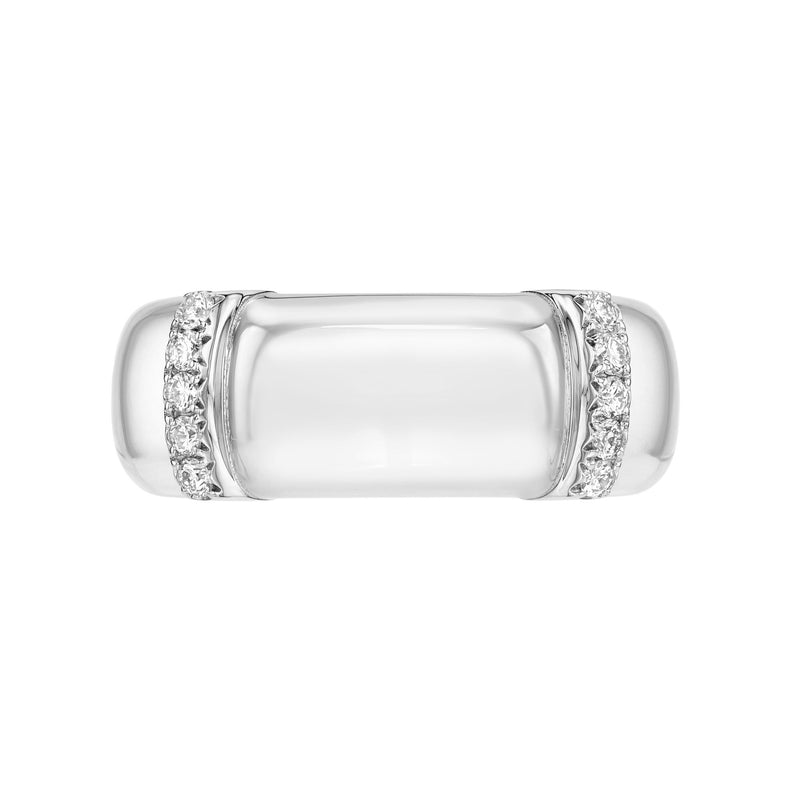 The French Pave Aura Sleeve: Gen 4 & Gen 5 Gen 4 - Lab-Created White Gold 4 by Logan Hollowell Jewelry