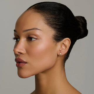 Mini North Star Diamond Studs by Logan Hollowell Jewelry