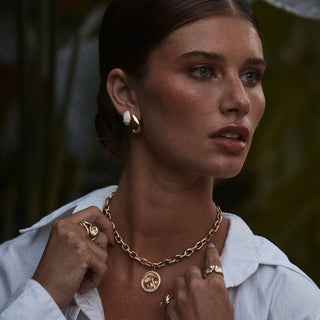 Medium Pavé Diamond Tusk Earrings by Logan Hollowell Jewelry