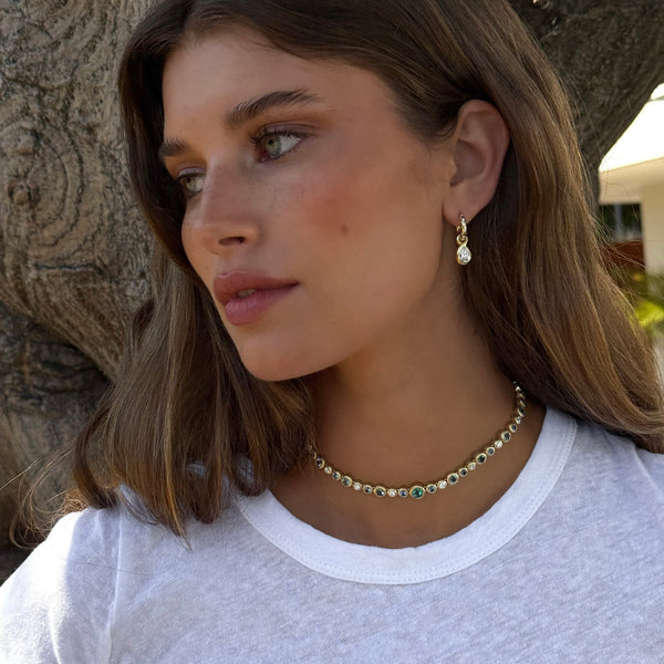 Marine Bubble Necklace by Logan Hollowell Jewelry