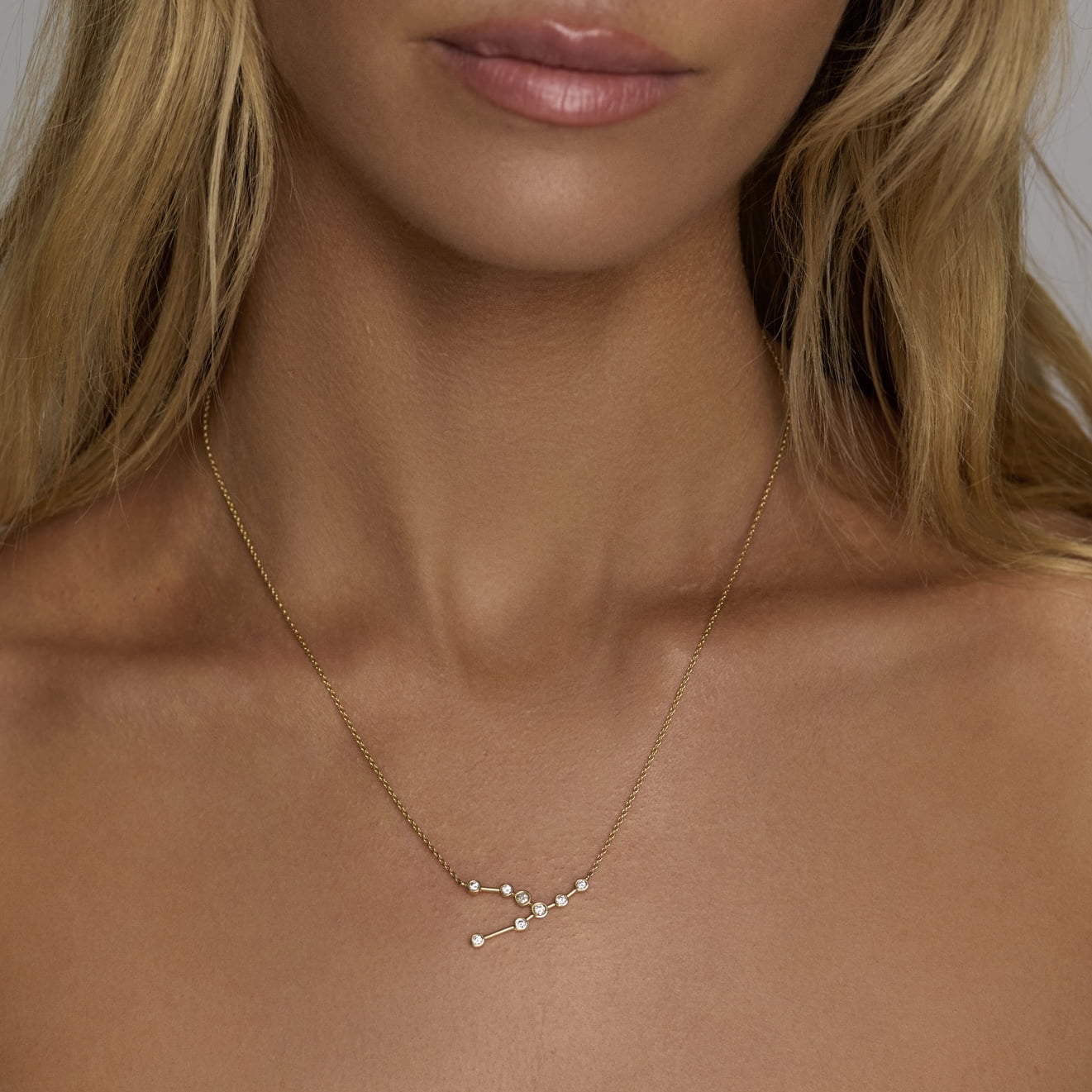 Taurus Constellation Necklace by Logan Hollowell Jewelry