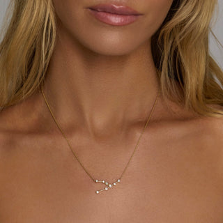 Taurus Constellation Necklace by Logan Hollowell Jewelry